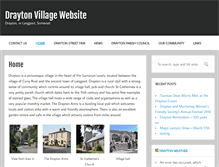 Tablet Screenshot of draytonsomerset.co.uk